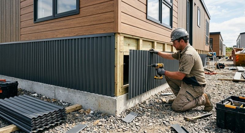 Metal Border Installation Service