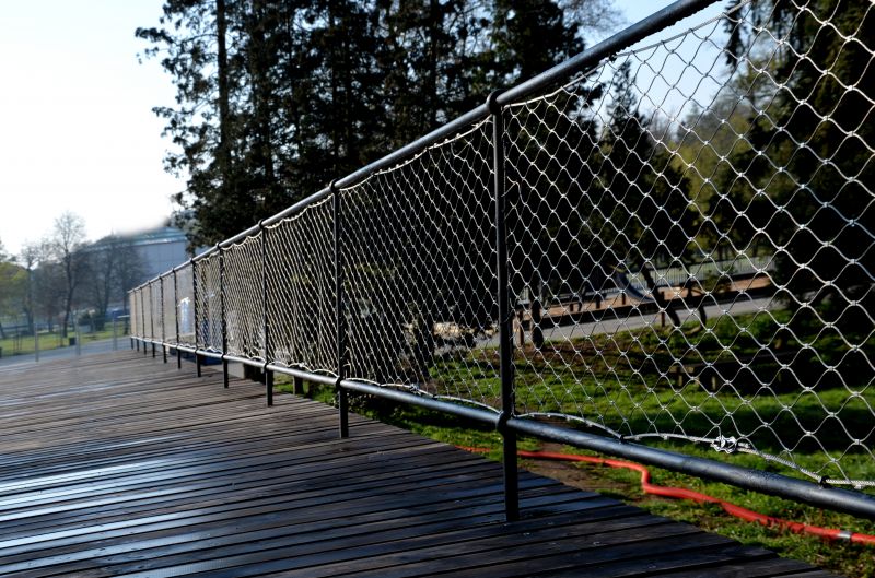 Pathway with Metal Borders