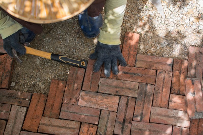 Patio Brick Installation in Greenwich, CT