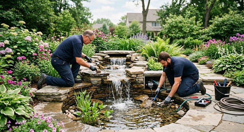 Water Garden Installation in Honolulu, HI